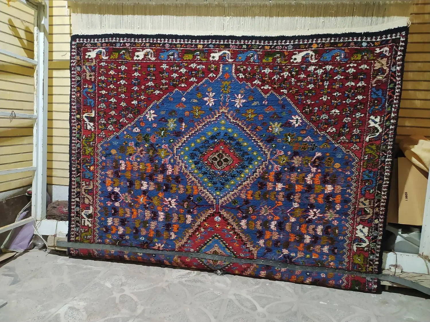 فروش فرش دستباف یلمه|فرش|مبارکه, |دیوار