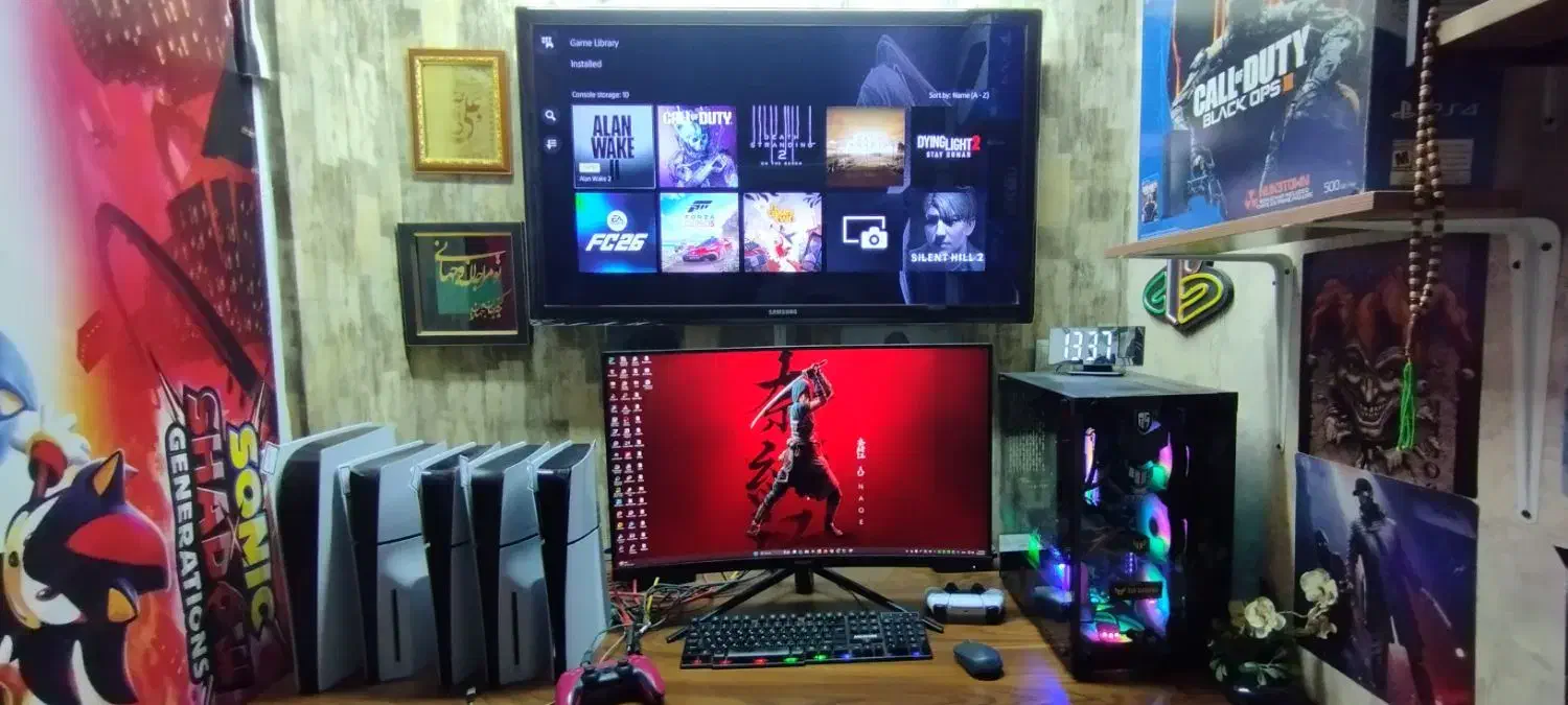 نصب بازی PS5 و Ps4|کنسول، بازی ویدئویی و آنلاین|اسلام‌شهر, شهرک قائمیه|دیوار