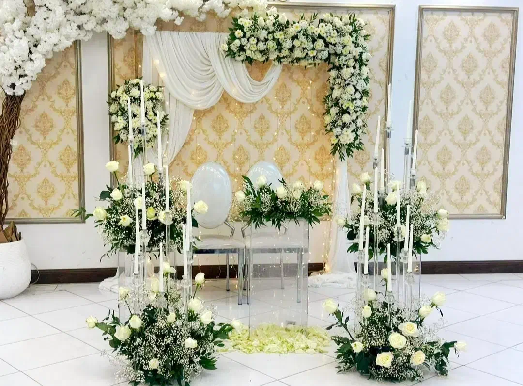 دیزاین و گل آرایی مراسمات عقد عروسی نامزدی تولد|خدمات پذیرایی، مراسم|مشهد, امیریه|دیوار
