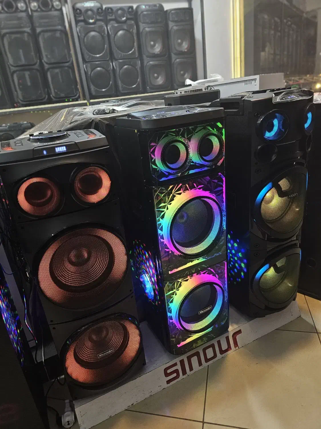 اسپیکر باند سیستم صوتی مکسیدر آرگون تکی بدون پیش|سیستم صوتی خانگی|تبریز, |دیوار