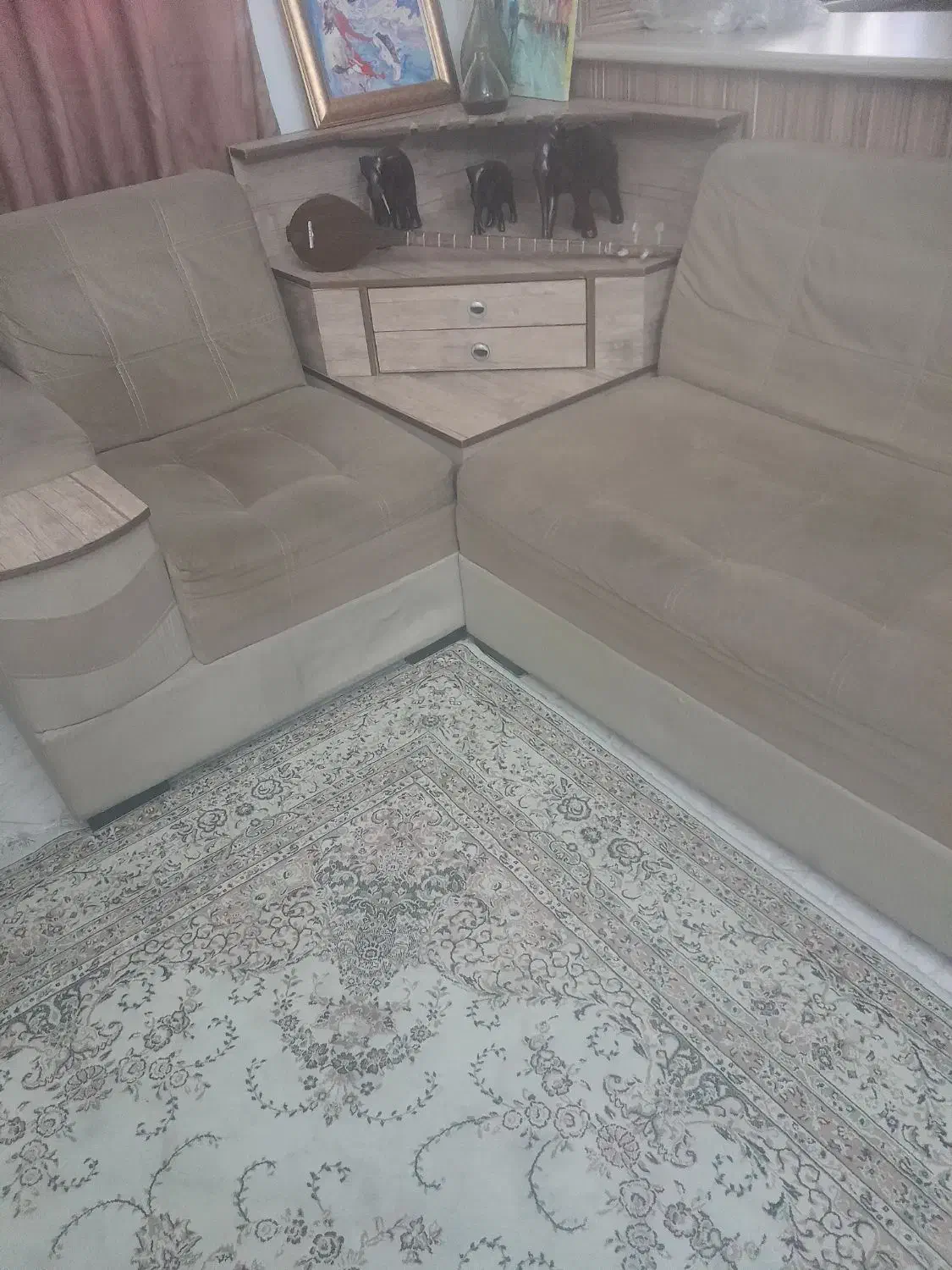 مبل ۷ نفره|مبلمان خانگی و میز عسلی|تهران, جوادیه|دیوار