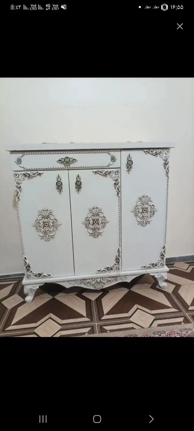 جاکفشی سفید|جاکفشی، کمد، دراور|نهاوند, |دیوار