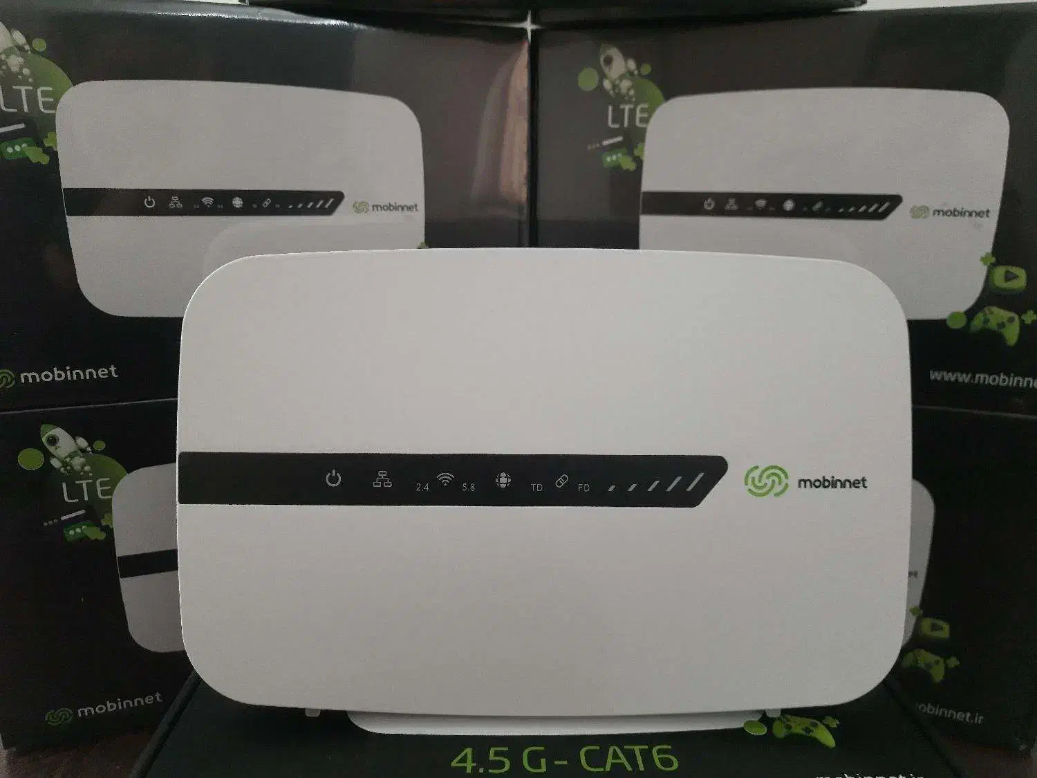 مودم مبین نت MN6500Q + بسته سه ماهه 30 گیگ|مودم و تجهیزات شبکه|ایذه, |دیوار