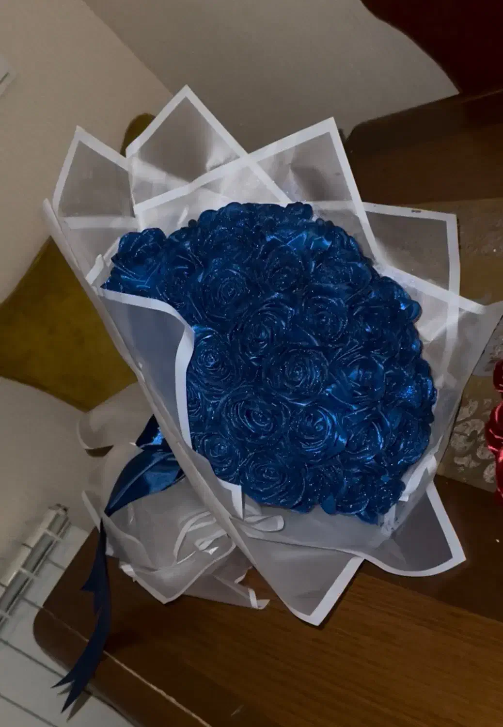 دسته گل ربانی ۵۰شاخه سوپرشاین|گل مصنوعی|تهران, فردوس|دیوار