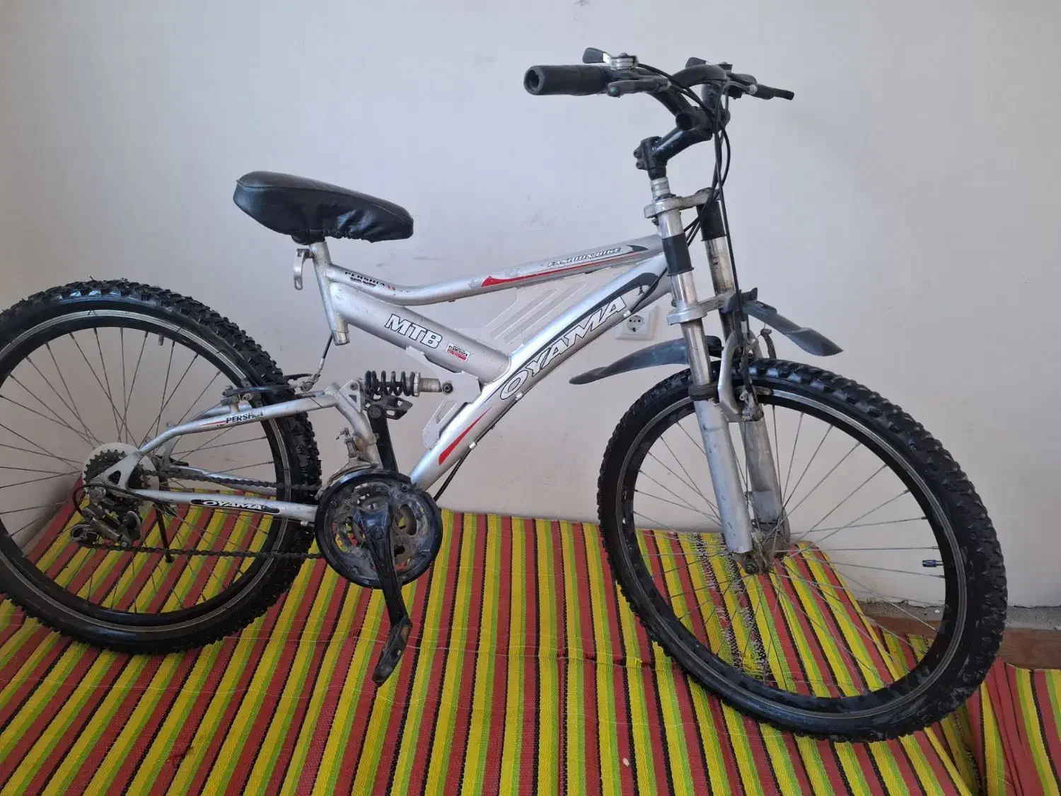 دوچرخه سایز ۲۶ فنردار دنده ای کوهستانی سالم و نو|دوچرخه، اسکیت، اسکوتر|محمدشهر, جعفرآباد|دیوار