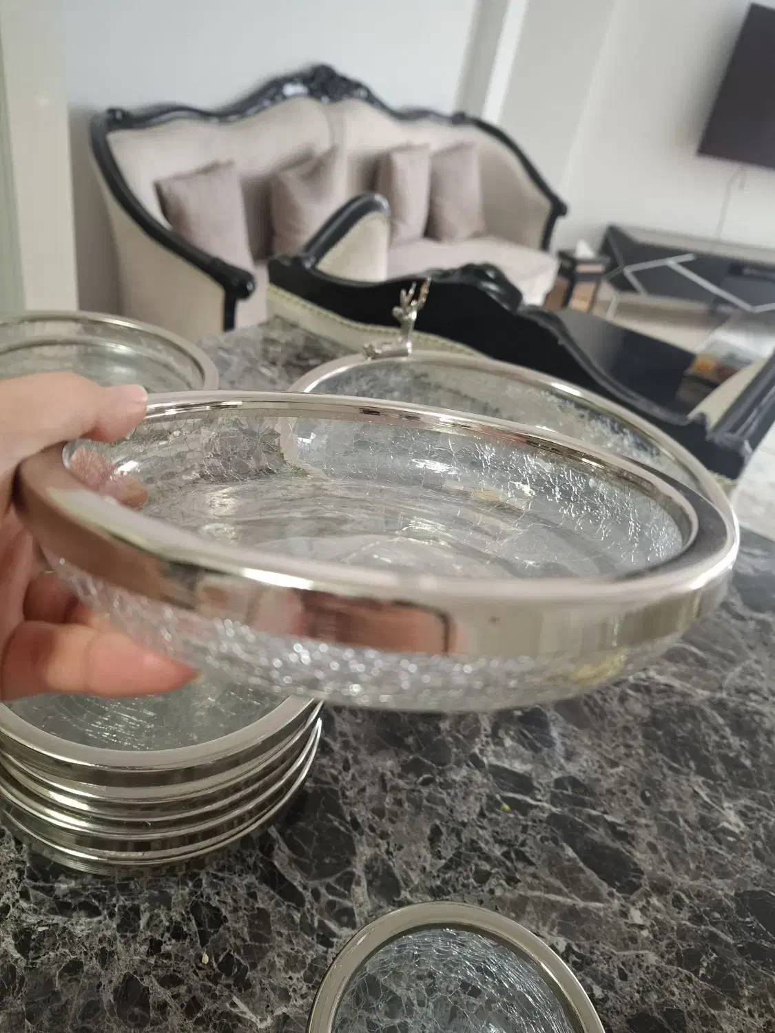 سرویس میوه خوری ابگز|ظروف سرو و پذیرایی|مشهد, کوشش|دیوار