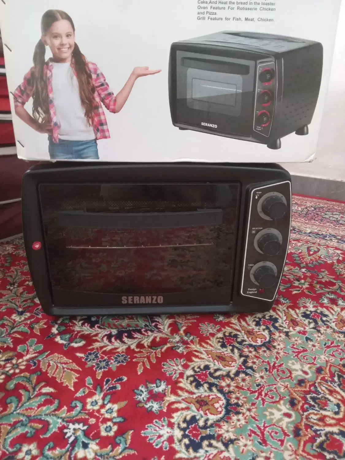 توستر سرانزو سالم و نو فقط ۲۹۵۰ میلیون|اجاق گاز و لوازم برقی پختوپز|مسجد سلیمان, |دیوار