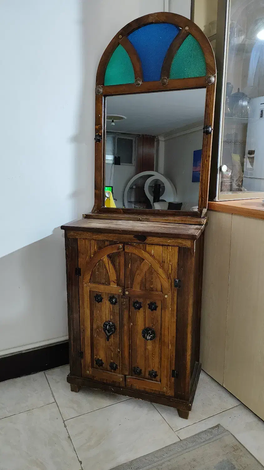 کمددکوری دوطبقه با اینه|جاکفشی، کمد، دراور|اندیشه, اندیشه فاز ۳|دیوار