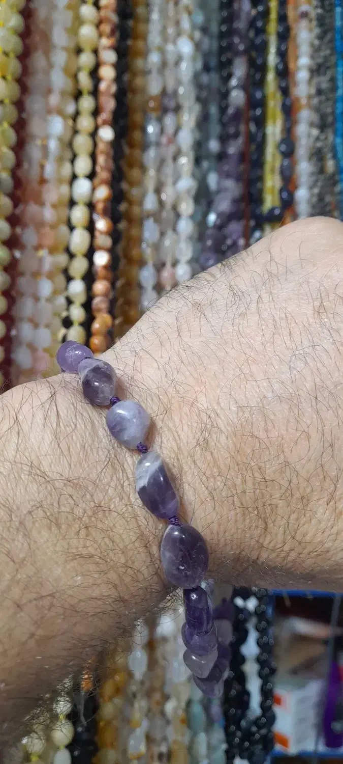 دستبند و گردنبند و تسبیح انواع سنگ های اصل|بدلیجات|همدان, |دیوار