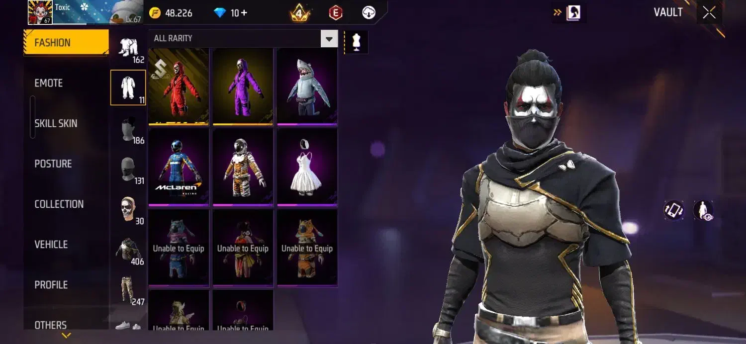 اکانت فری فایر خیلی قدیم از الیت شیمایی|کنسول، بازی ویدئویی و آنلاین|سنندج, |دیوار