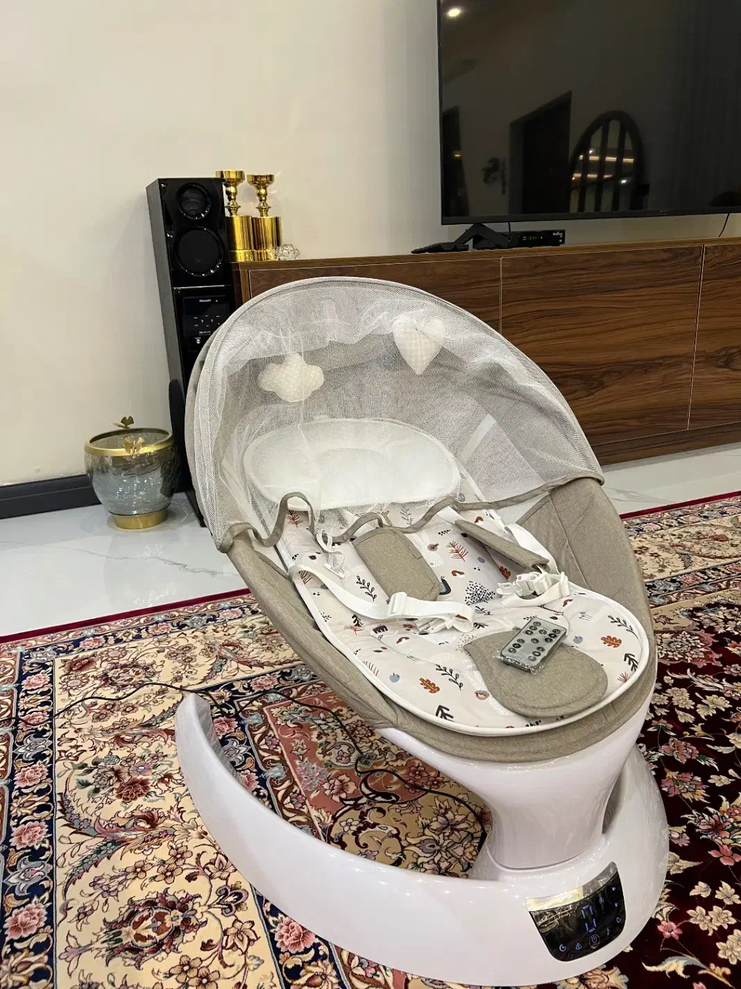 گهواره برقی (نو)|اسباب و اثاث بچه|هشتگرد, سعید آباد|دیوار