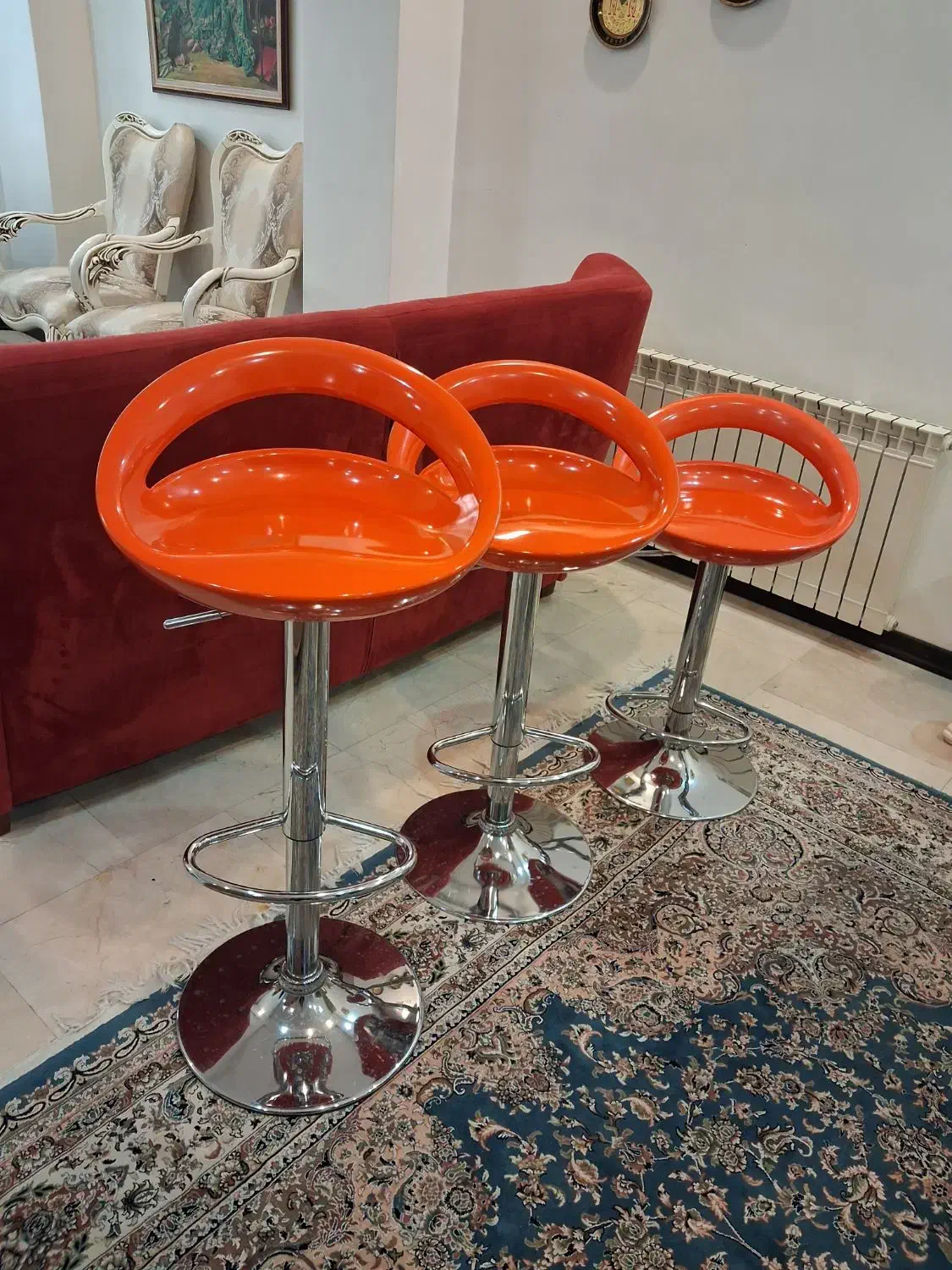 صندلی کانتر جکدار ترک|میز و صندلی غذاخوری|تهران, سازمان برنامه شمالی|دیوار