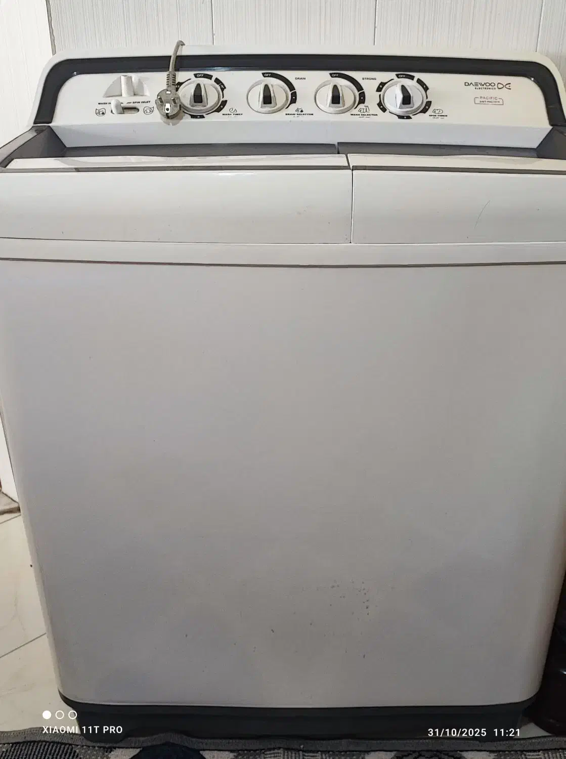 ماشین لباسشویی دوقلو 9 کیلویی دوو|ماشین لباسشویی و خشککن لباس|شیراز, شهرک مطهری|دیوار