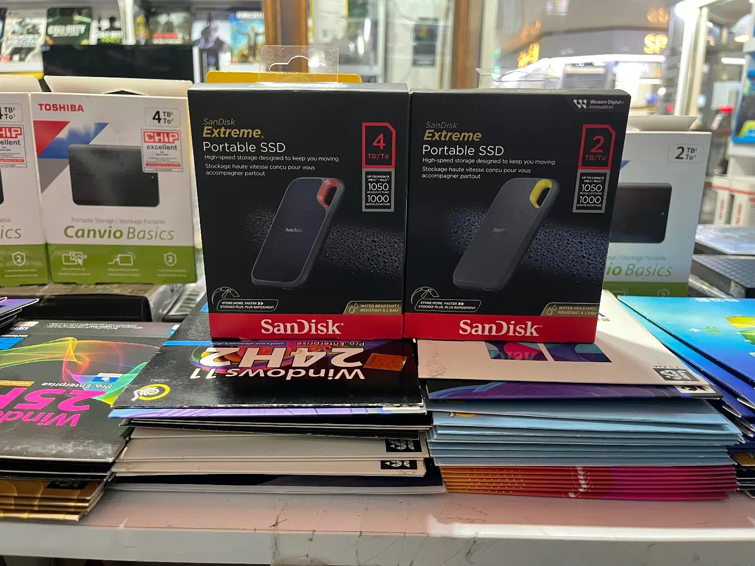 هارد اکسترنال سندیسک،توشیبا،وسترن،اینتنسو ssd|قطعات و لوازم جانبی رایانه|تبریز, |دیوار