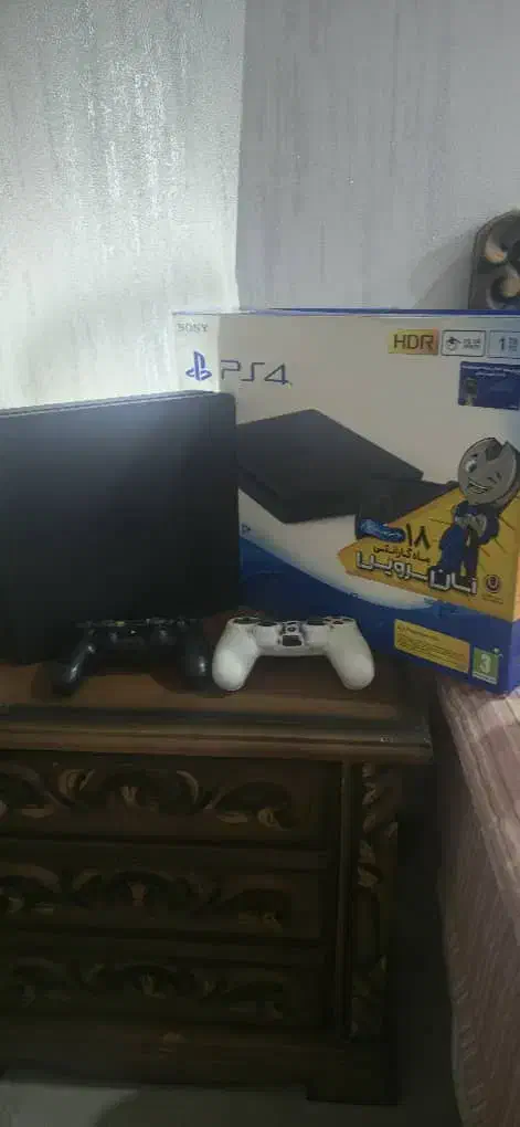 دستگاه بازی«play station 4 slime »|کنسول، بازی ویدئویی و آنلاین|مشکین‌دشت, |دیوار