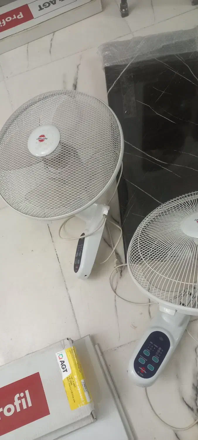 ۲ عدد پنکه دیواری بهترین جنس پارس خزرنو|پنکه و تصفیهکنندهٔ هوا|کرمان, |دیوار