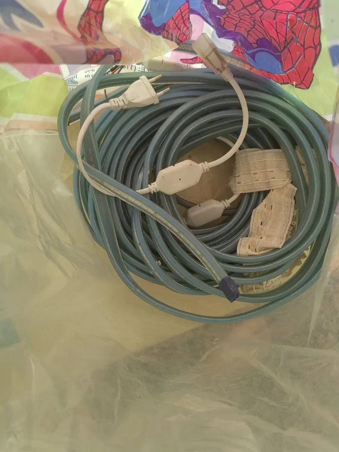 ریسه شلنگی نور مخفی رنگ  ابی|ریسه و چراغ تزئینی|کرمانشاه, |دیوار