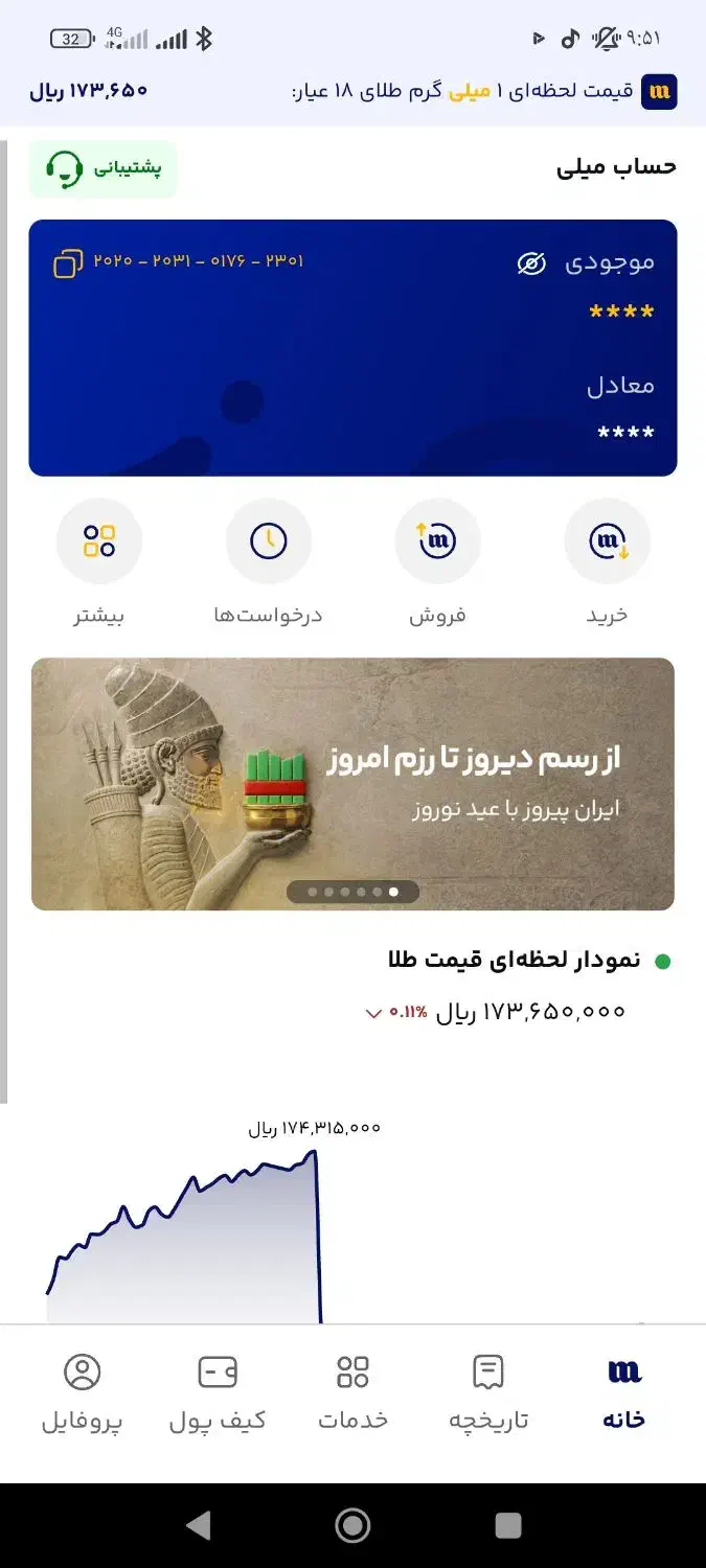 میلی|کارت هدیه و تخفیف|شیراز, حومه شیراز|دیوار