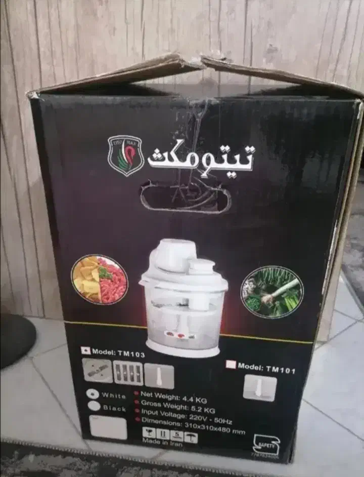 خردکن و رنده همه کاره تیتو مکث|خردکن، آسیاب، غذاساز|تهران, دهقان|دیوار