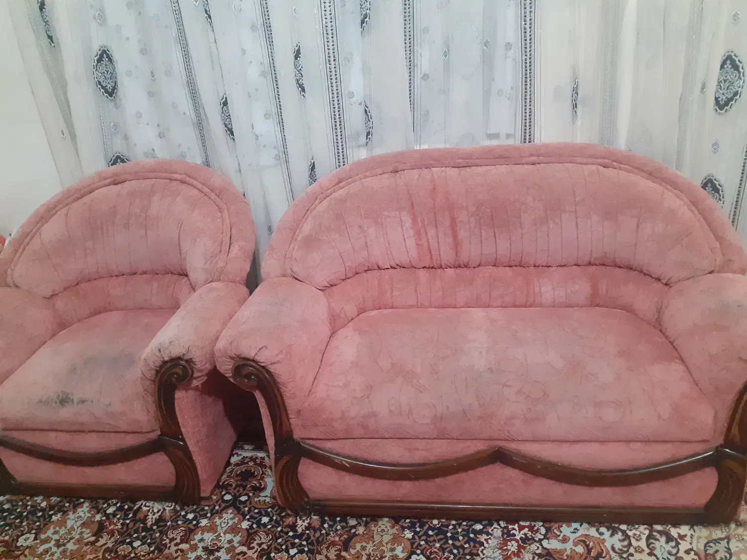 مبل ۷نفره|مبلمان خانگی و میز عسلی|تربتحیدریه, رضاشهر|دیوار