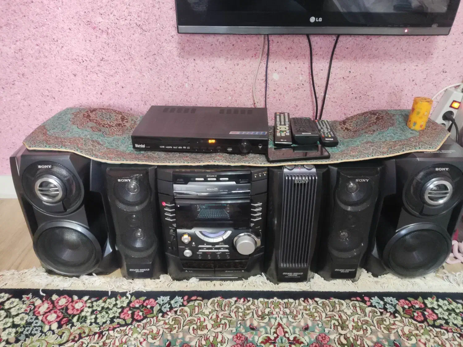 ضبط سونی مدل vx88|سیستم صوتی خانگی|تهران, شهرک فرهنگیان|دیوار