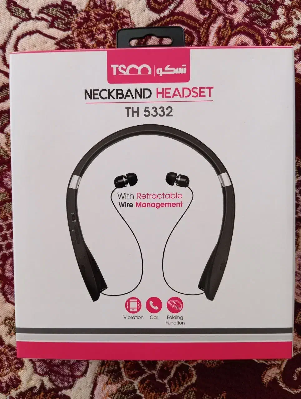 هندزفری گردنی تسکو مدل TH5332|لوازم جانبی موبایل و تبلت|تبریز, |دیوار