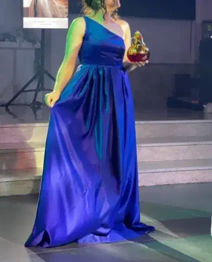 لباس مجلسی ،پیراهن مجلسی آبی کاربنی|لباس|آمل, |دیوار