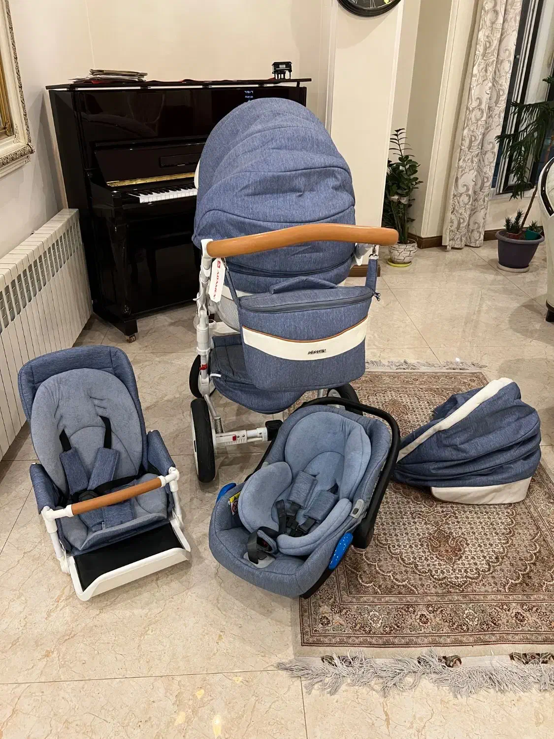 کالسکه adamex چهارتیکه|کالسکه و لوازم جانبی|تهران, گیشا|دیوار