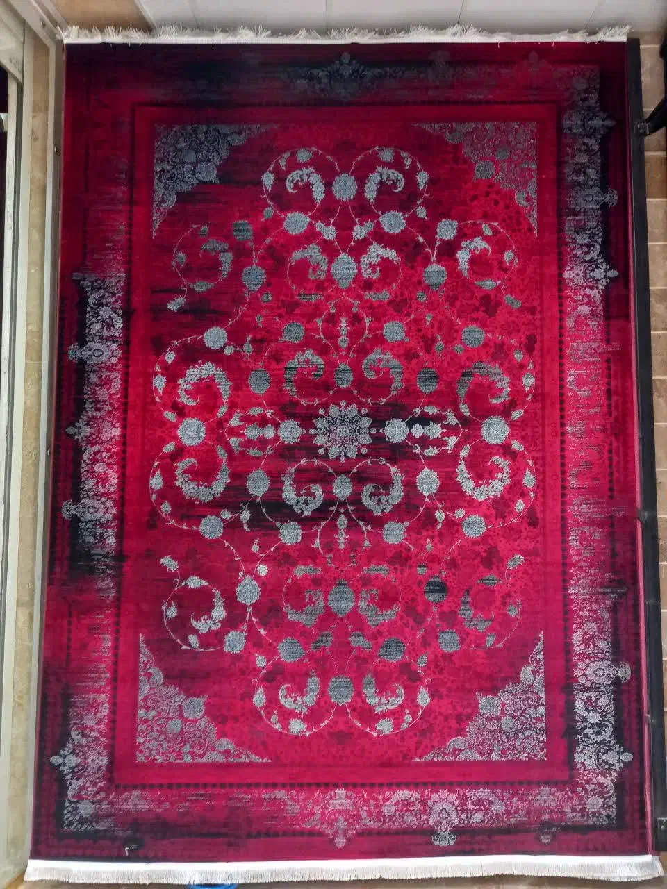 پتینه سورمه ایی لاکی۱۲۰۰شانه تراکم۳۶۰۰|فرش|بوشهر, |دیوار