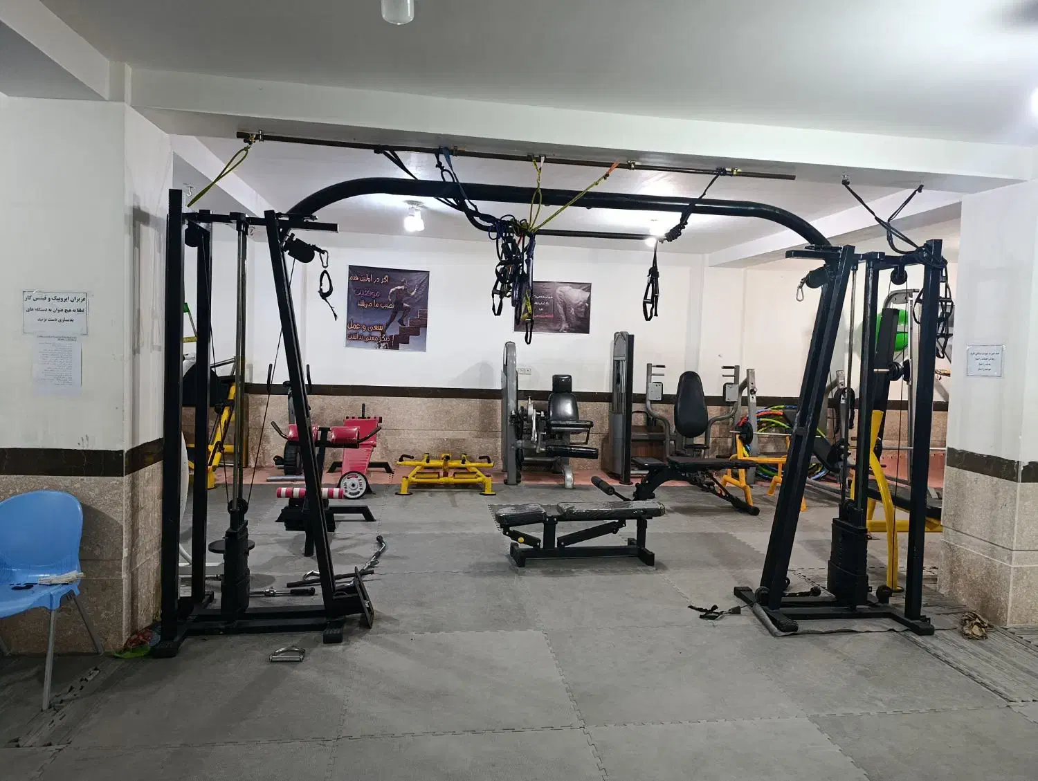 دستگاه بدنسازی کم کارکرد حراج|تجهیزات ورزشی|مشگین شهر, |دیوار