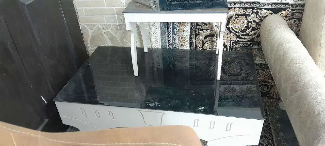 مبلمان ۷ نفره با میز وسط و ۳ عدد عسلی|مبلمان خانگی و میز عسلی|کاشمر, |دیوار