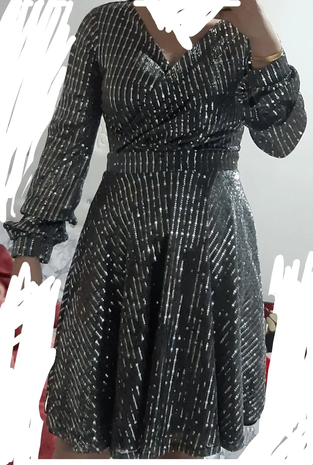 پیراهن مجلسی|لباس|کوچصفهان, |دیوار