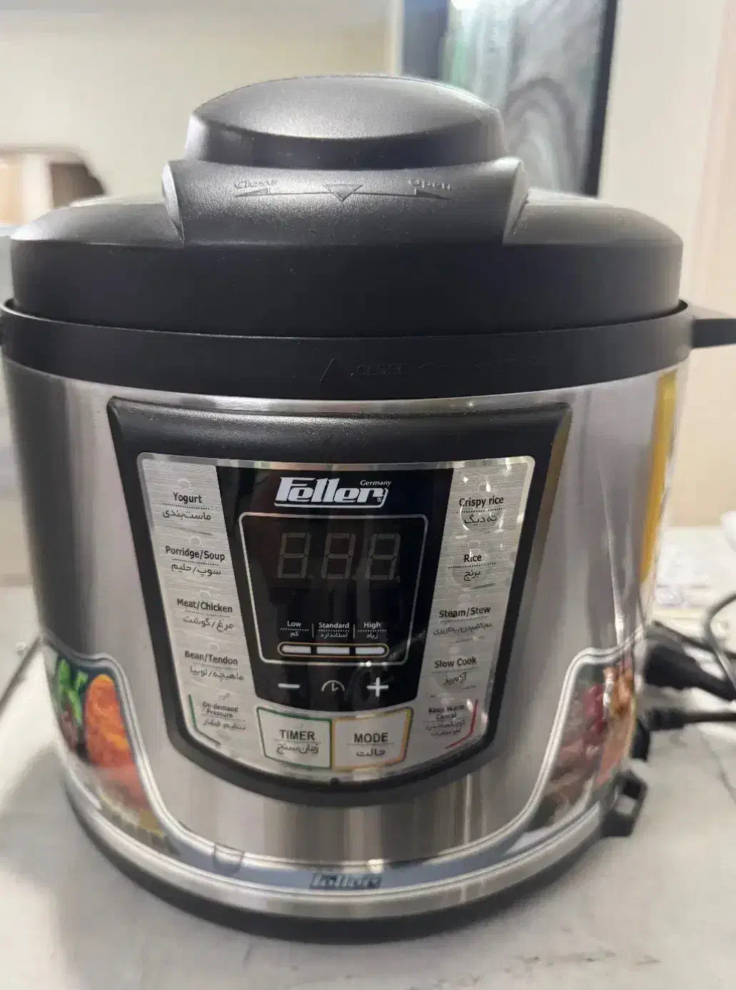 پلوپز، زودپز، آرام پز چندکاره برقی فلر مدل PC163|اجاق گاز و لوازم برقی پختوپز|تهران, بهداشت|دیوار