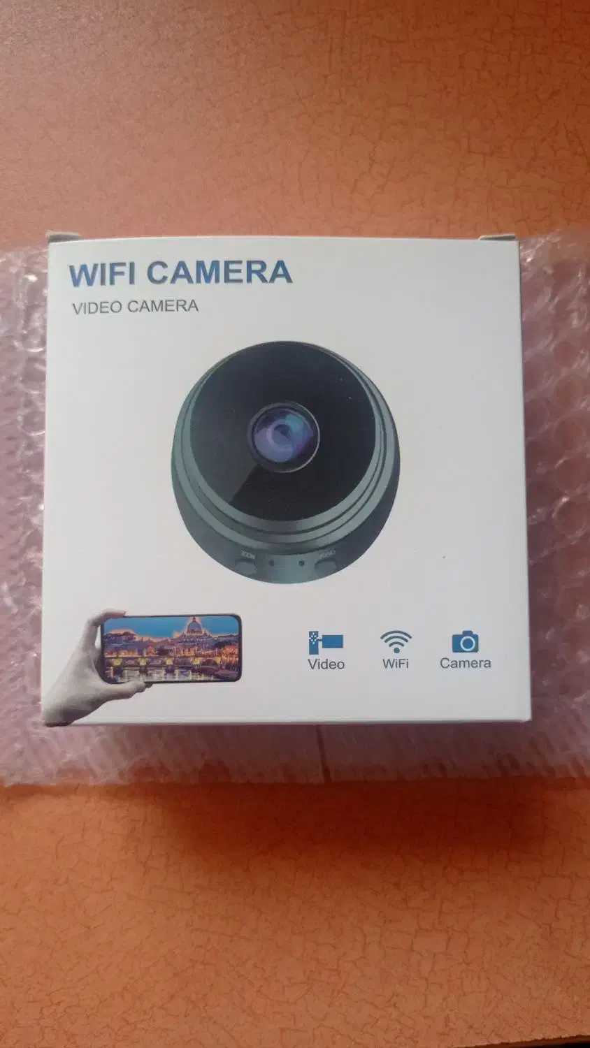 دوربین وای فای کوچک نو مناسب گوشی و لب تاب|دوربین مداربسته|رشت, کوی فرهنگیان|دیوار