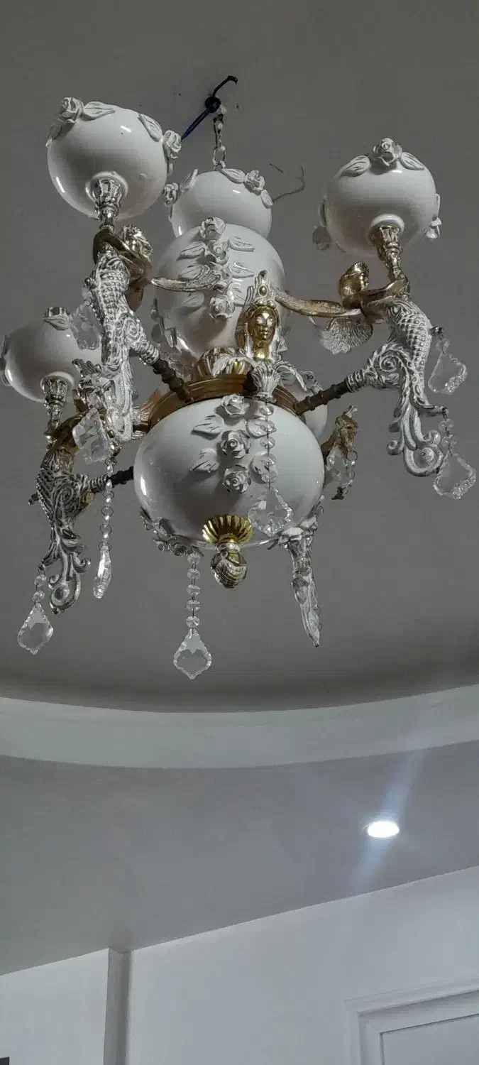 لوستر نو|لوستر و چراغ آویز|قوچان, |دیوار