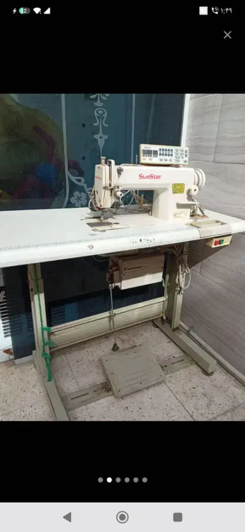 چرخ خیاطی|چرخ خیاطی و ریسندگی|رباط‌کریم, رباط‌کریم|دیوار