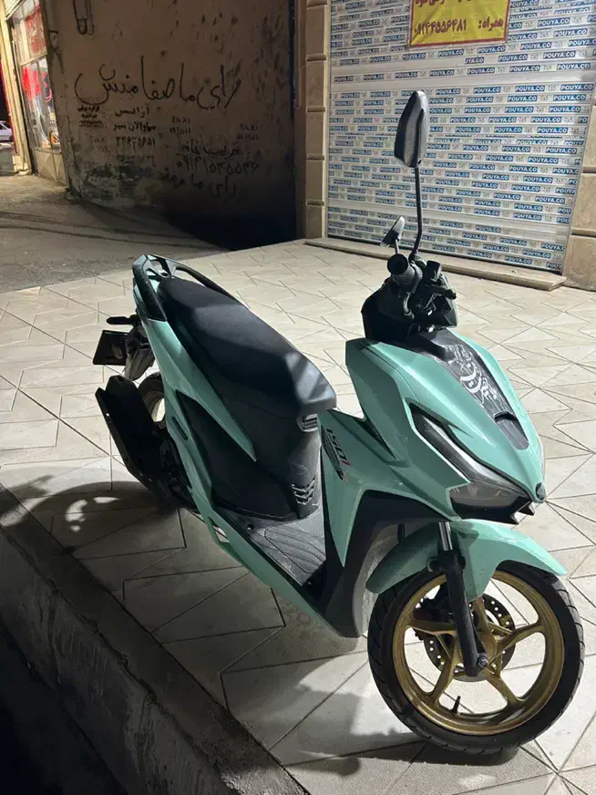 موتور کلیک 1402 سبز|موتورسیکلت|اردبیل, |دیوار