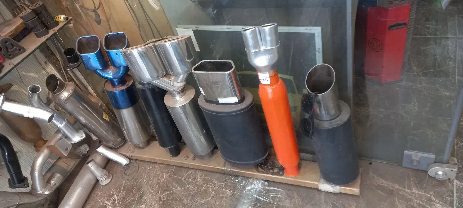 اگزوز کامل رانا اصلی موجود فن تو فن|قطعات یدکی و لوازم جانبی|رشت, کوی حسینی|دیوار