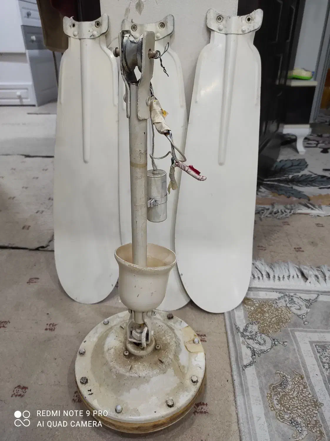 پنکه سقفی|پنکه و تصفیه‌کنندهٔ هوا|بندر ماهشهر, |دیوار