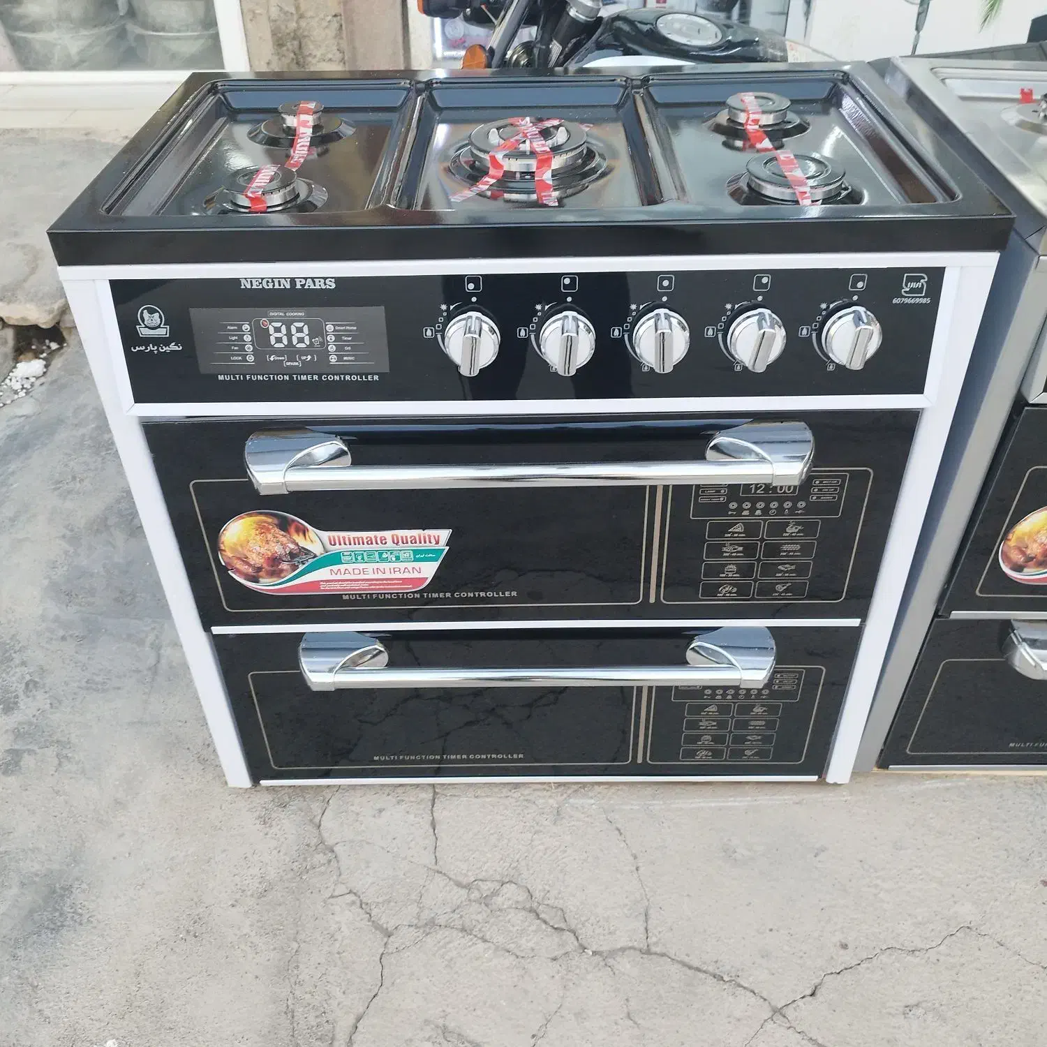 اجاق  کد551 لعابی|اجاق گاز و لوازم برقی پخت‌وپز|قم, شاه ابراهیم|دیوار