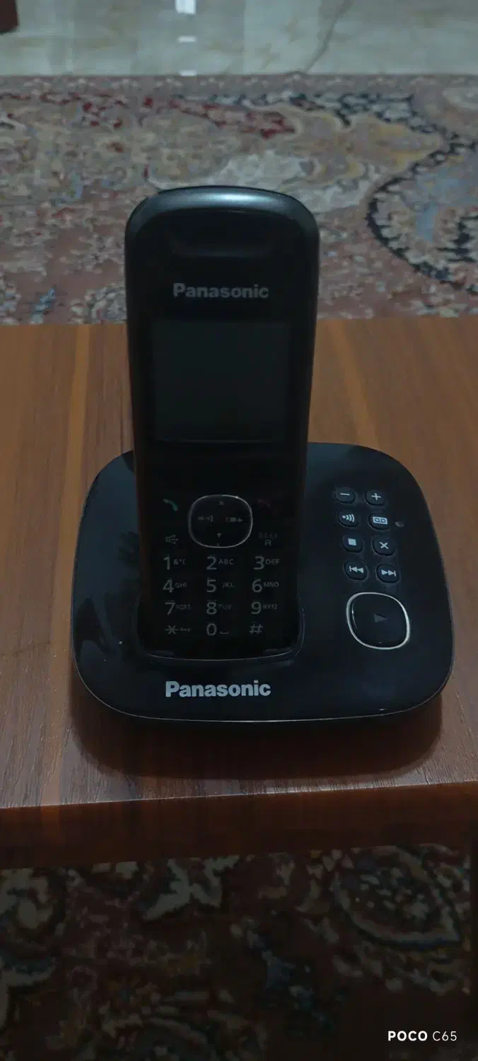تلفن بیسیم مارک Panasonic|تلفن رومیزی|رشت, معلولین|دیوار