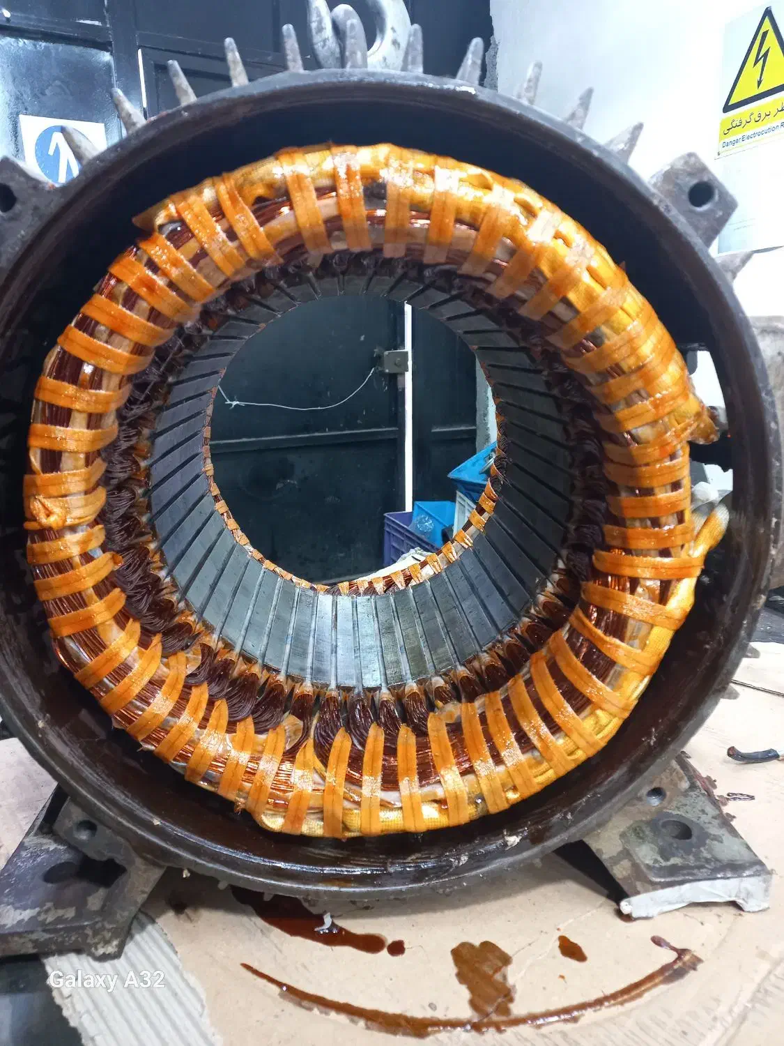 سیم پیچی و تعمیرات انواع الکترو موتور و پمپ آب|خدمات پیشه و مهارت|رشت, سیا اسطلخ|دیوار