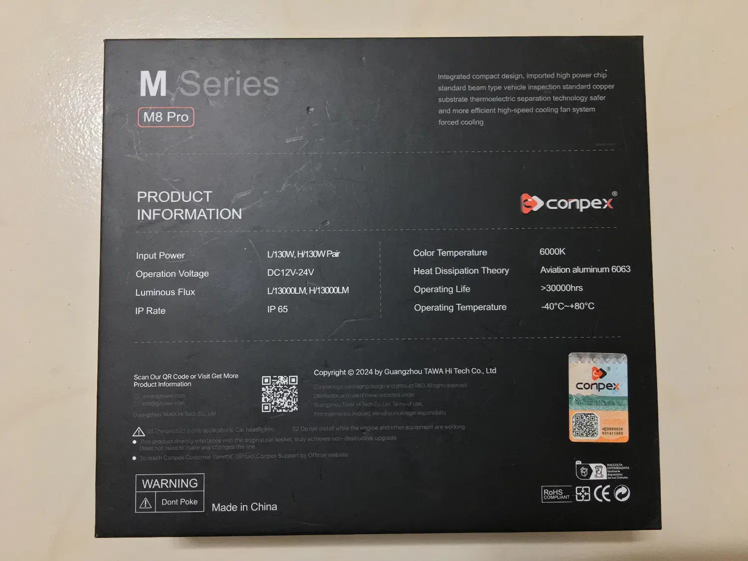 هدلایت Conpex M8 Pro|قطعات یدکی و لوازم جانبی|تهران, شاهین|دیوار