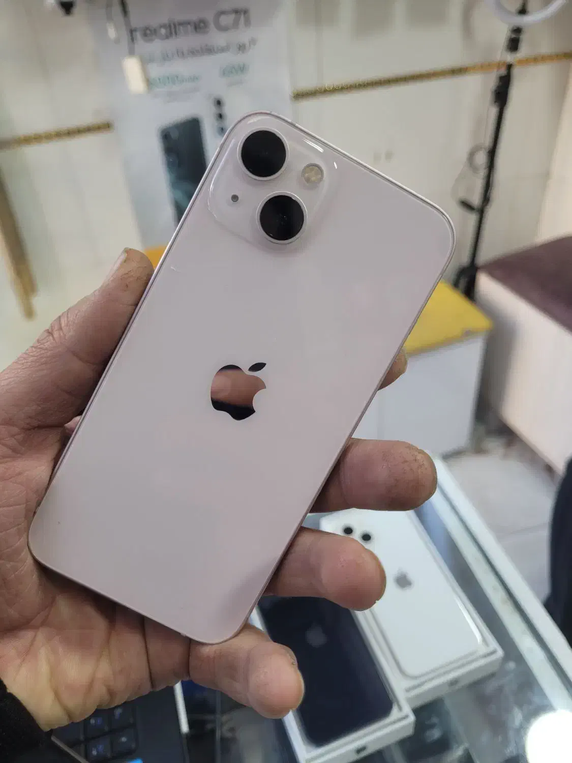 iphon13 رنگ صورتی|موبایل|تبریز, |دیوار