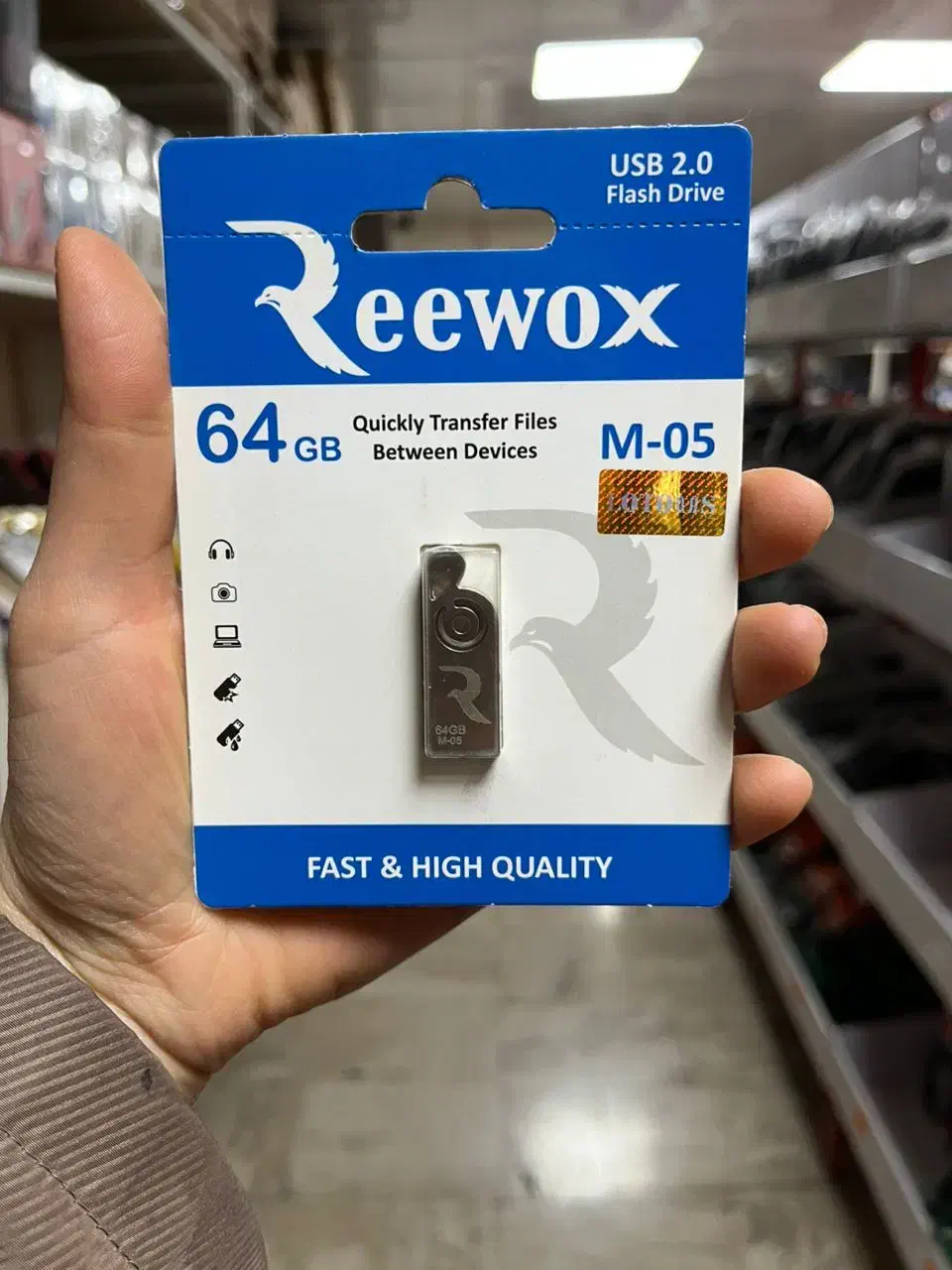 فلش ریووکس فلزی گارانتی مادام|قطعات و لوازم جانبی رایانه|اسلامشهر, شهرک مفیدی|دیوار