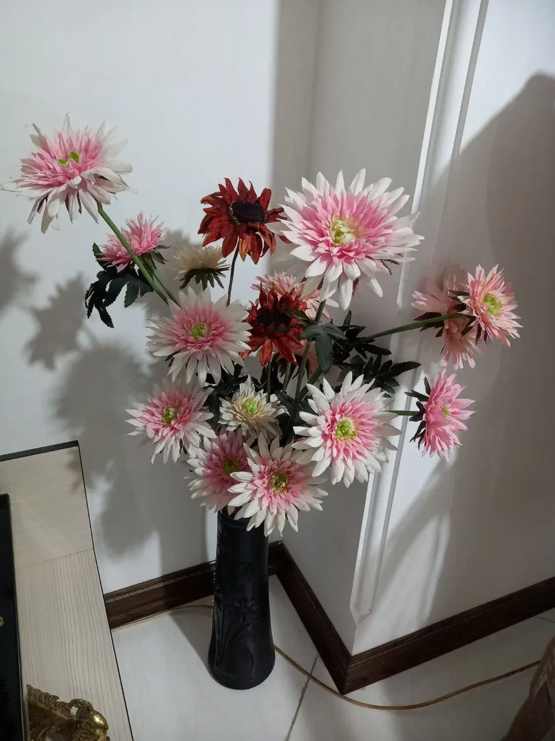 گل وگلدون|گل مصنوعی|پیشوا, |دیوار