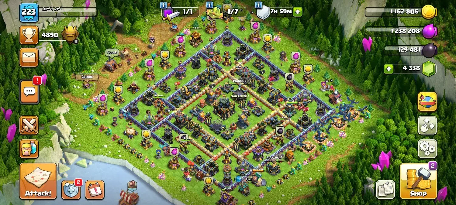 اکانت clash of clans|کنسول، بازی ویدئویی و آنلاین|میاندوآب, |دیوار