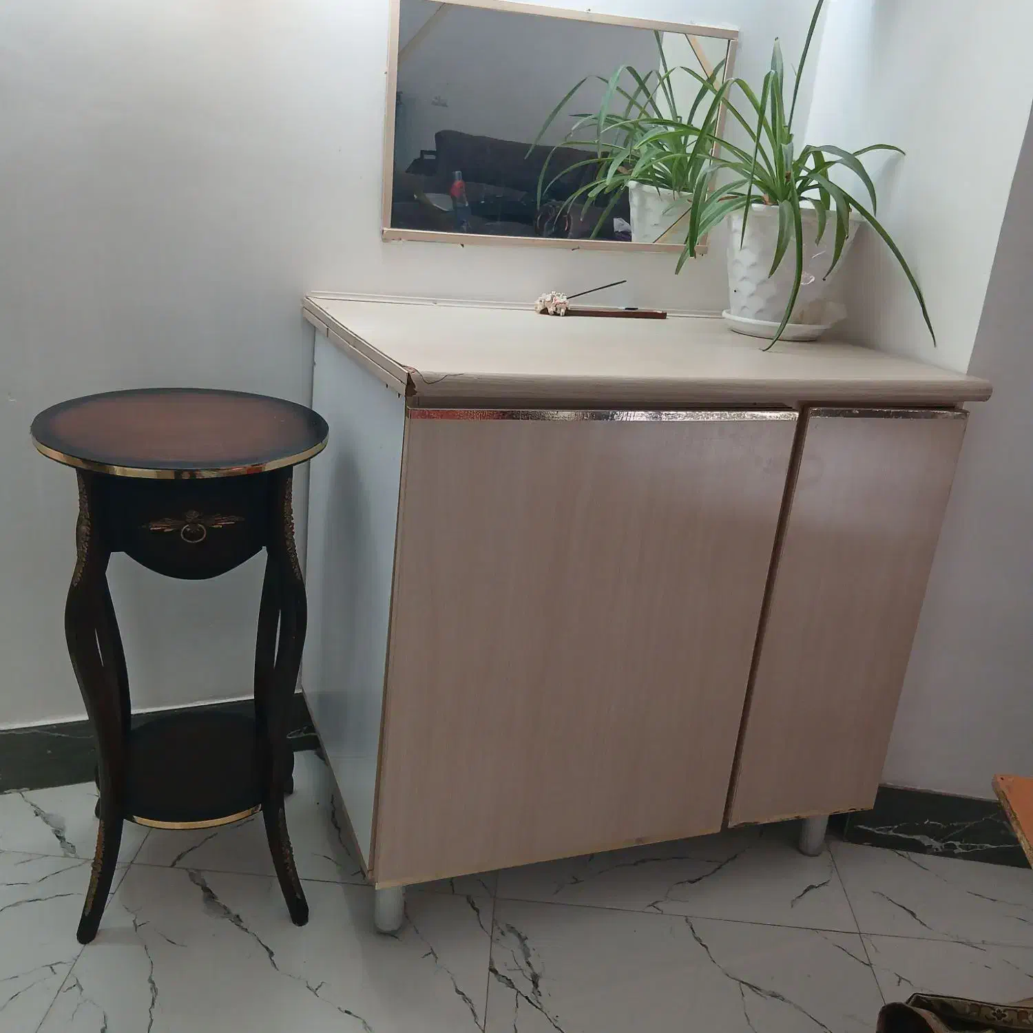 کابینت تمام ام دی اف ونیز تلفن|جاکفشی، کمد، دراور|قرچک, صالح آباد|دیوار