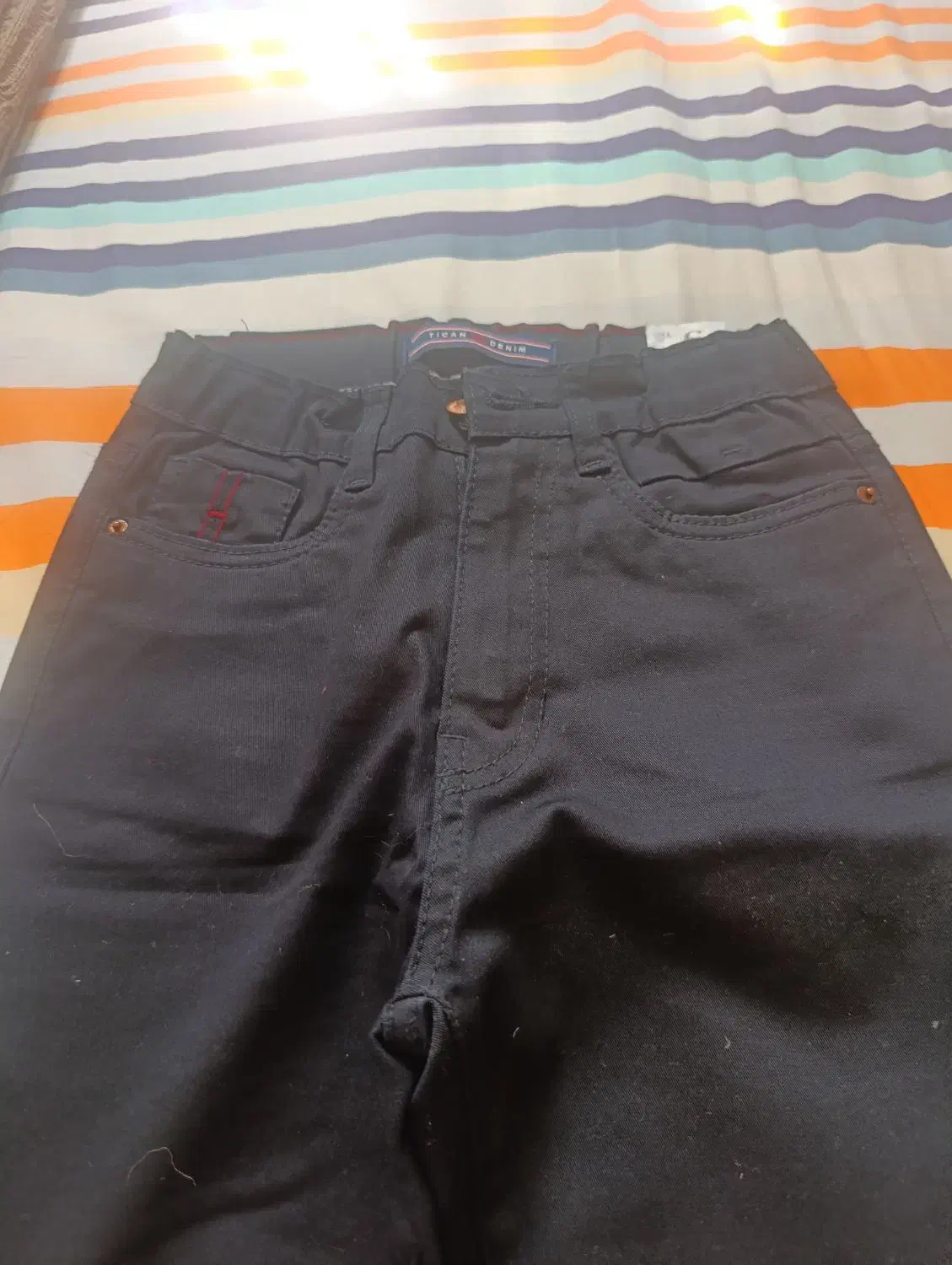 شلوار کتان سرمهای و یشمی پسرانه|کفش و لباس بچه|تهران, شادمان|دیوار