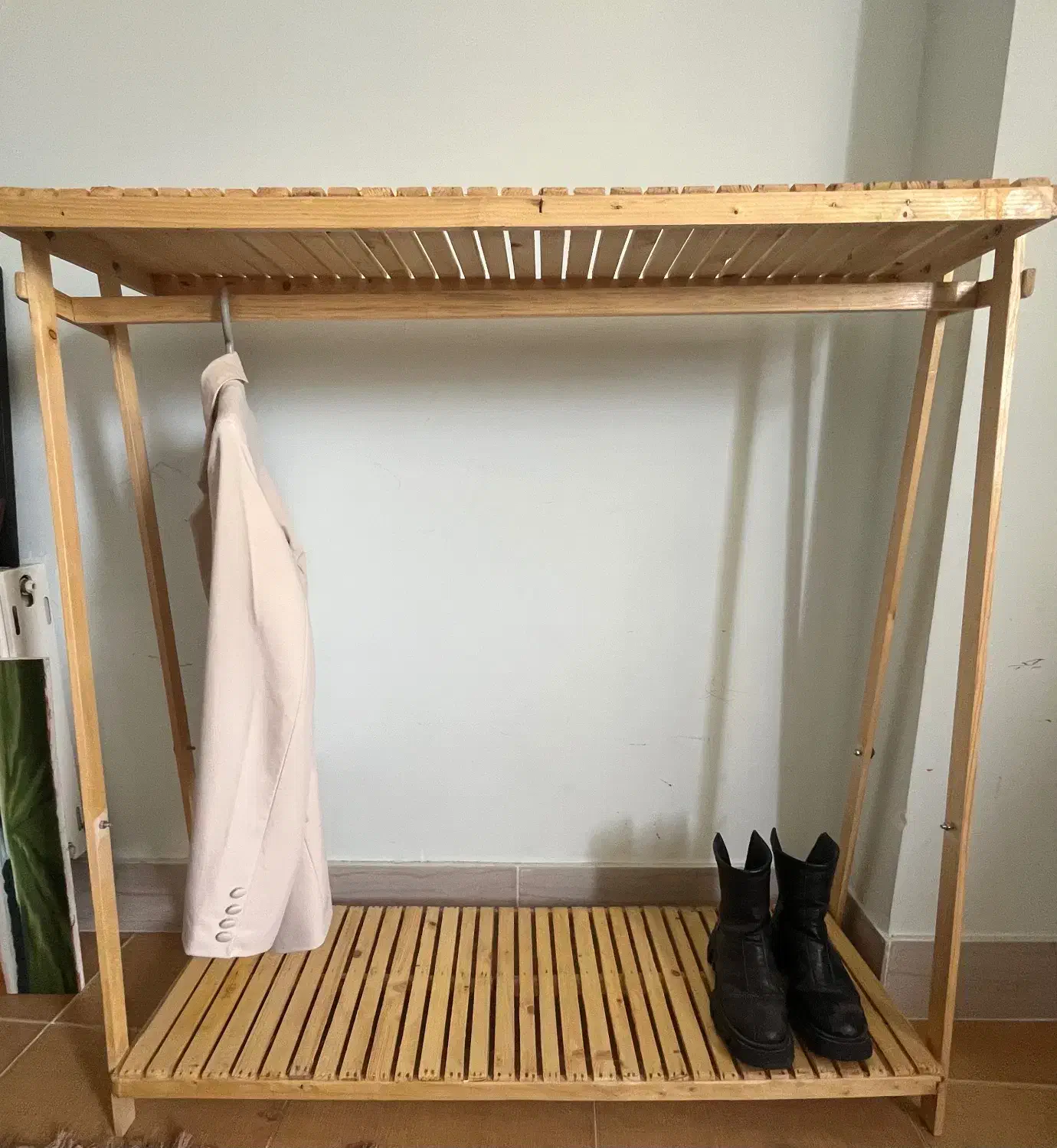 رگال چوبی ۲طبق|جاکفشی، کمد، دراور|گرگان, |دیوار